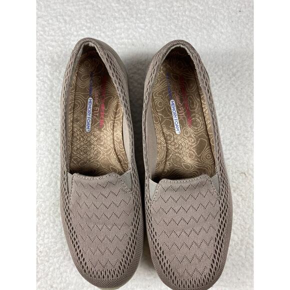Sketchers Relaxed‎ Fit Air Cooled Memory Foam Brown Slip Ons - Size 9 - Picture 1 of 10